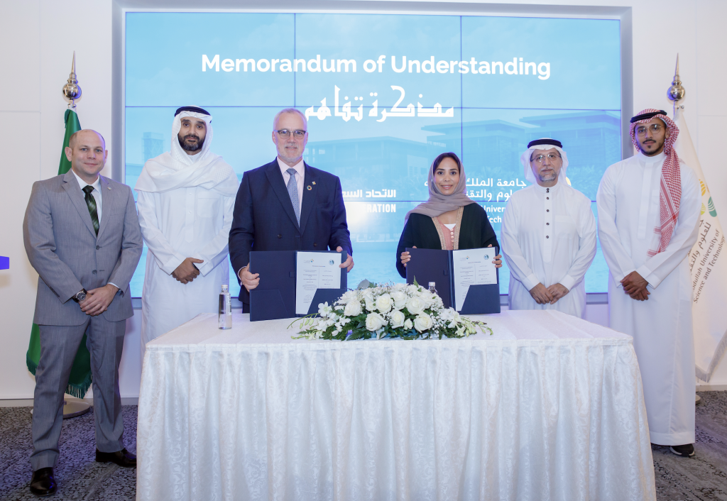 MOU Public Signature with KAUST